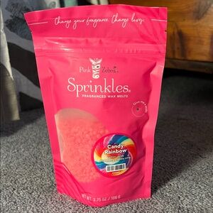Pink Zebra Fragranced Wax Melts - Candy Rainbow